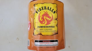 Fireball 200g cake by Hardcore Pyro 👍🏻