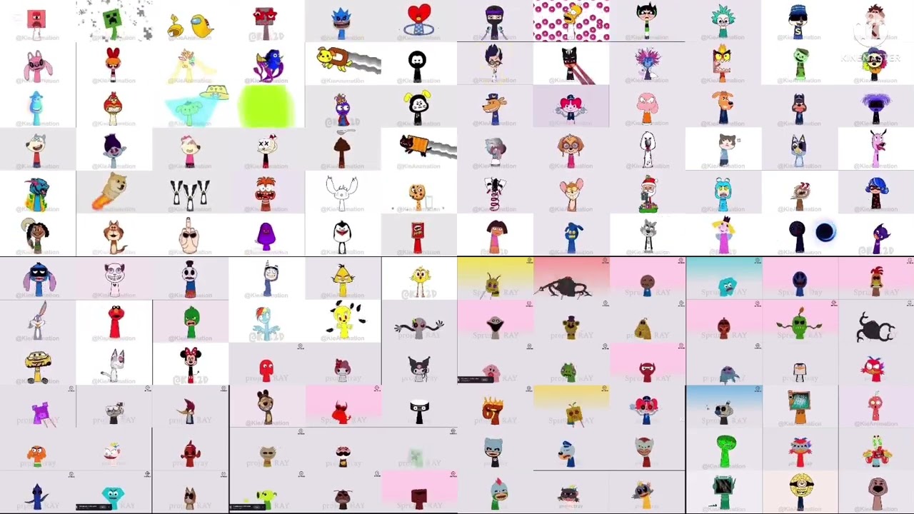 Sprunki oc Nineparison Superparison 1 @KieAnimation @kie2d @sprunki.ray1 @projectray23 