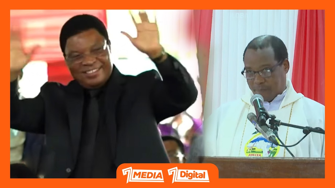 SHANGWE LATIKISA MSIBANI! PADRI KITIMA AWAAMSHA MAJALIWA NA MAKAMU MPANGO