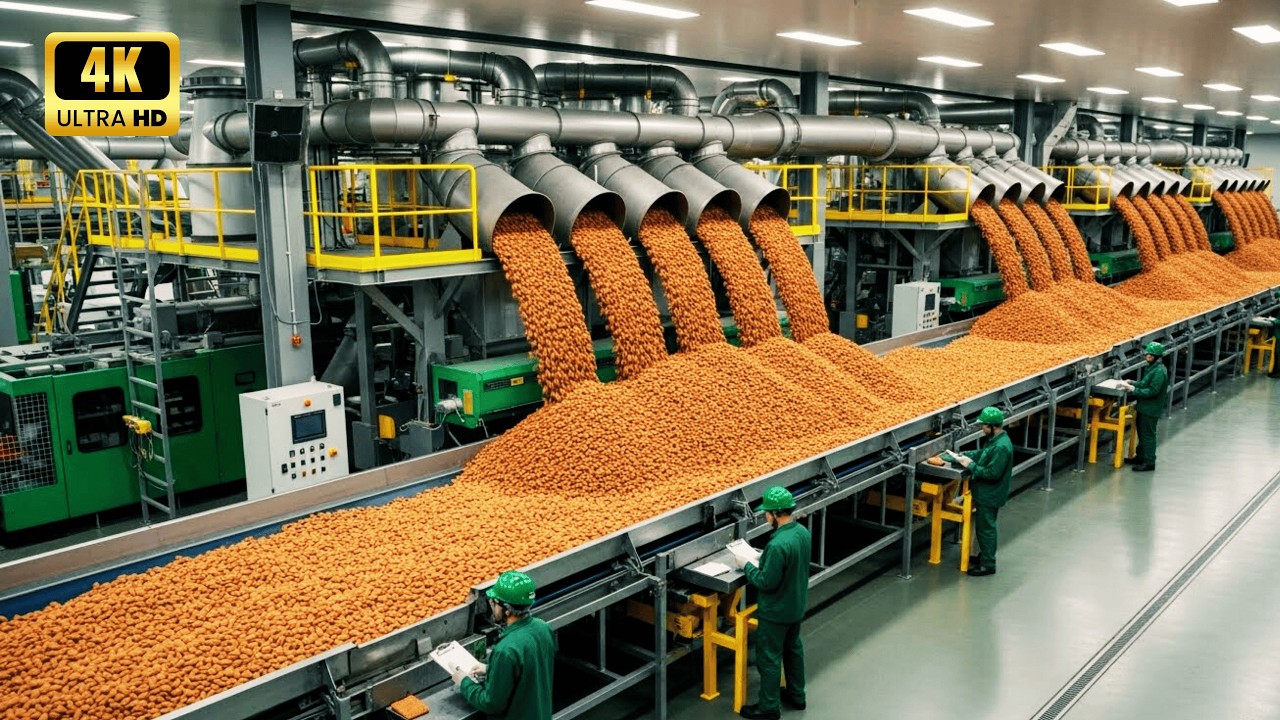 Inside a Modern Almond Processing Plant: From California Farms to Worldwide Markets
