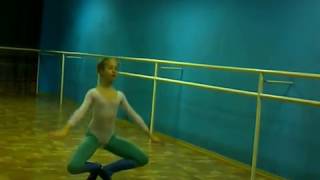 Ballet class - фигуристка Тишакова А.- второй год обучения- Харьков Ballet class - фигуристка Тишакова А.- второй год обучения- Харьков