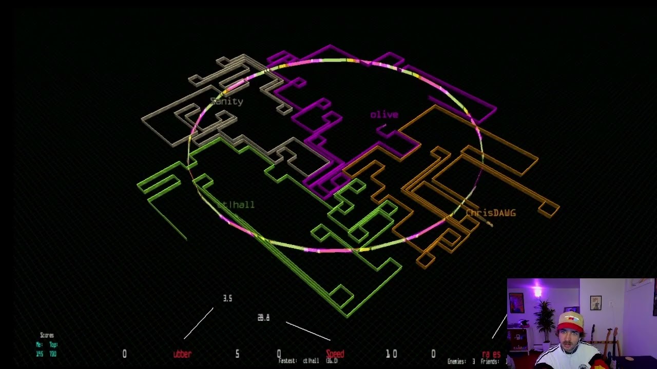 Armagetron Advanced - Sumo Bar Tournament 19 (Livestream)