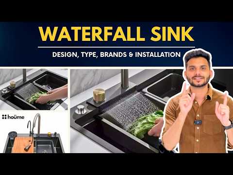 Waterfall Sink 2026 : Best Kitchen Sink Review I Installation I Price in India I Kitchen Sink