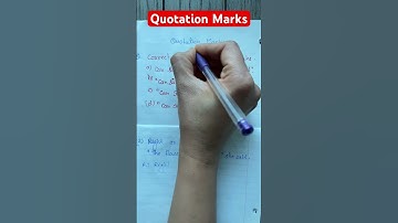 How yo use quotation marks? #shortbreak #englishgrammar #english #quotationmark