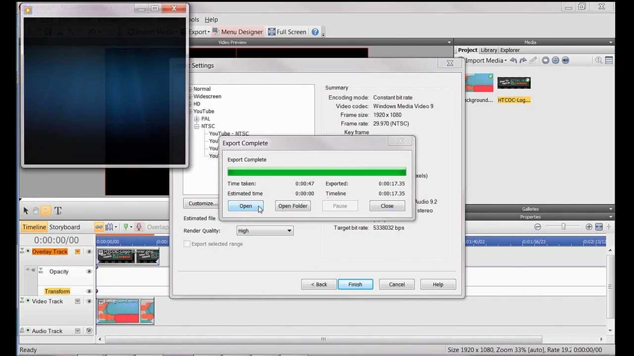 How to Put an Image Over a Video - Picture Overlay - YouTube