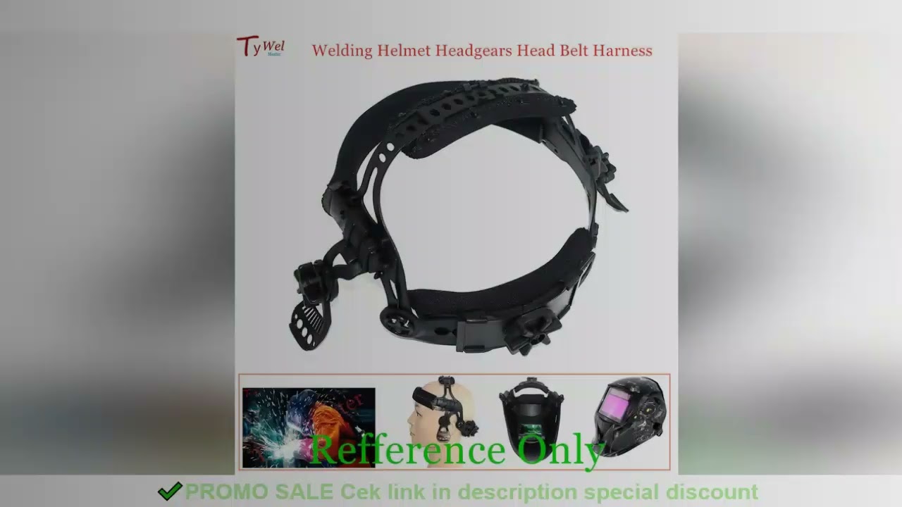 Welding Helmet Headband Headgears Head Belt Solar Auto Darkening Welding Mask Harness