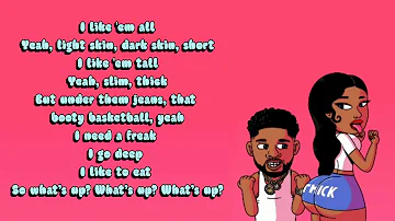 Dj Chose - Thick REMIX ft. Megan Thee Stallion (Lyrics)