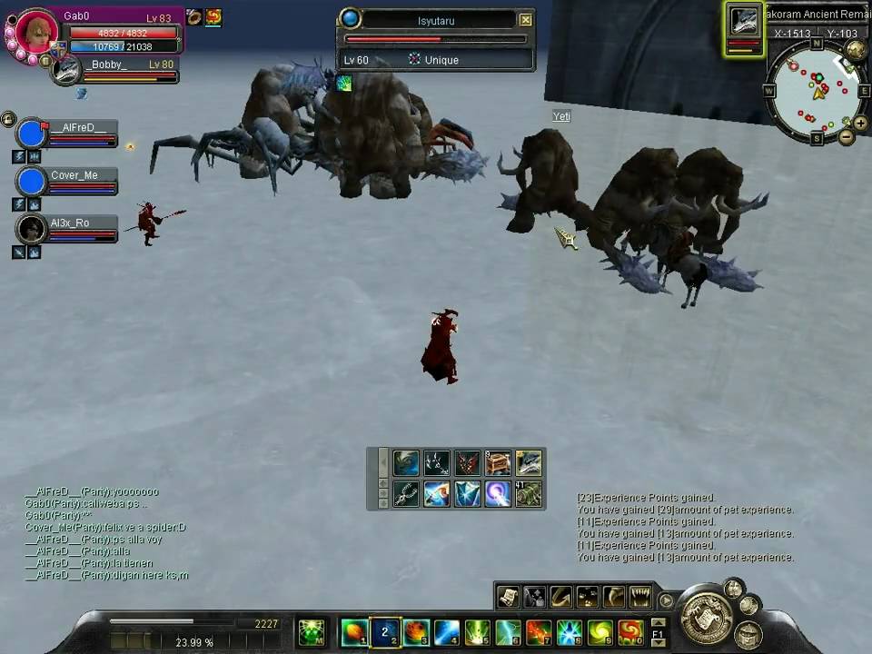 Gab0 has killed Isyutaru #1