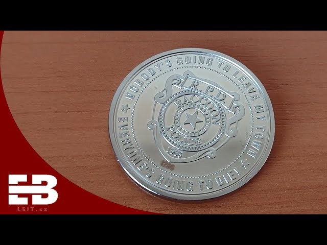 Limited collectible coin unboxing | Resident Evil 2 - YouTube