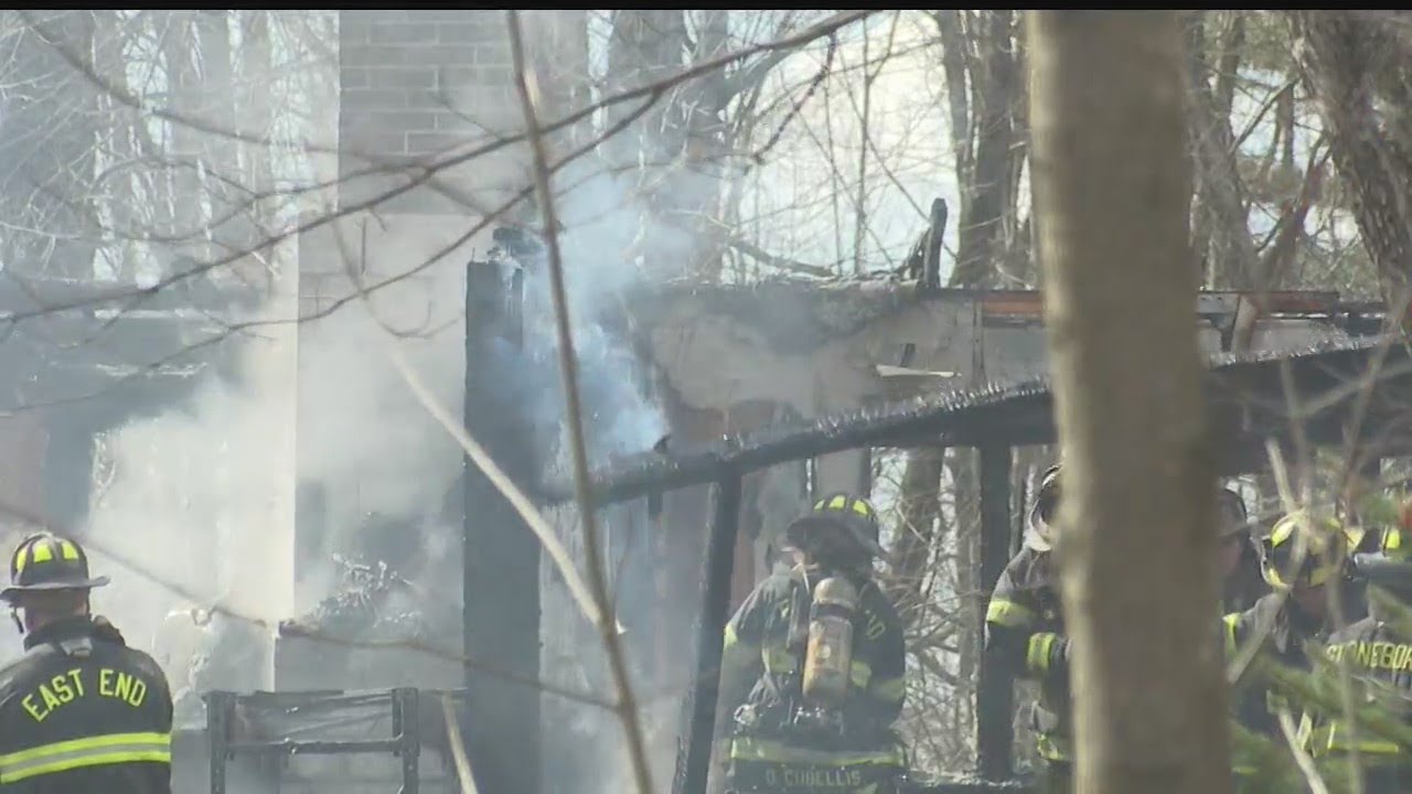 Home a total loss after 2-alarm fire in Sandy Lake