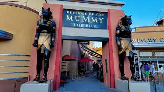 Universal Studios Hollywood Revenge of the Mummy the Ride - 4K POV 60fps