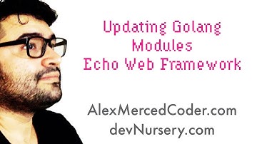AM Coder - Golang - Updating Go, Go Modules, and API with Echo Framework