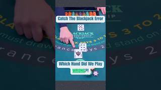Find The Blackjack Mistake