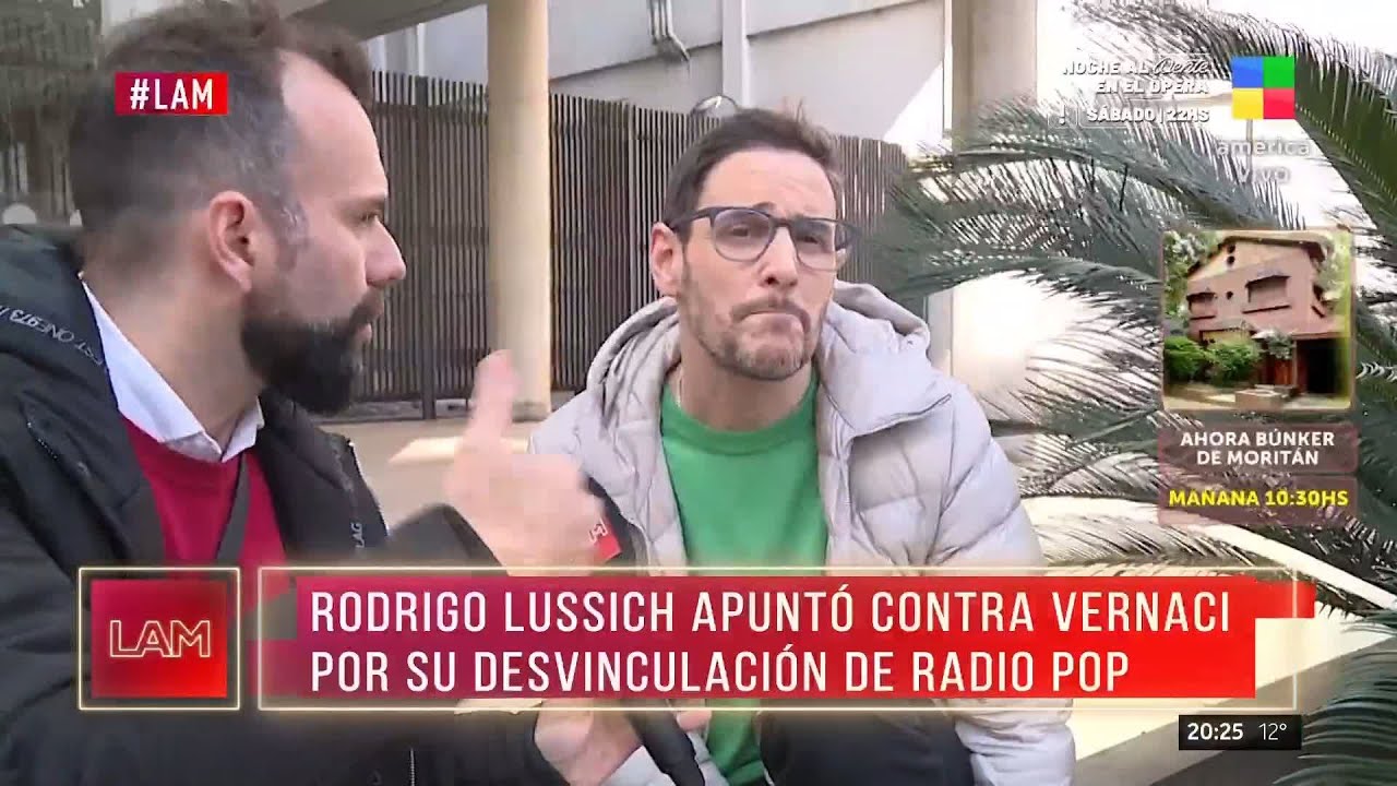 RODRIGO LUSSICH INDIGNADO con LA NEGRA VERNACI: "LE TIENEN TERROR, GENERA P脕NICO"