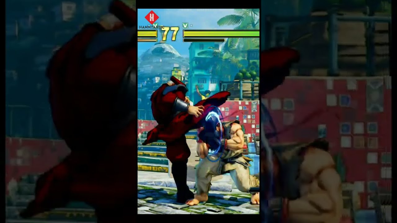 Street Fighter V - Ryu vs M.Bison (Difficulty : Hardest)