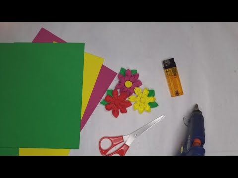 Видео: 3 начина да направите цветя от пяна