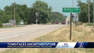 Town Of Winslow May Move To Higher Ground After Flood Not Everyone Wants To Leave
