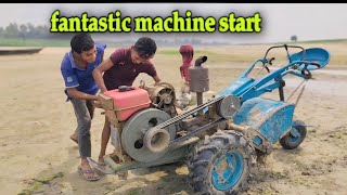 Fantastic Power Tiller Starting Idea - Amazing Machine Start New China Sifang Power Tiller Start