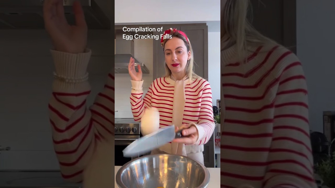 🥚 Egg Cracking Fails – Funniest Kitchen Moments! 🤣🍳 | 