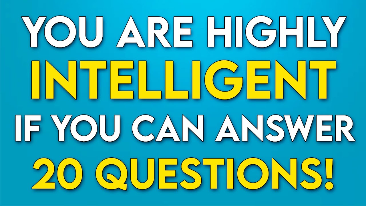 Will You Be The FIRST To Do The EXCEPTIONAL? - TOUGH IQ Quiz!