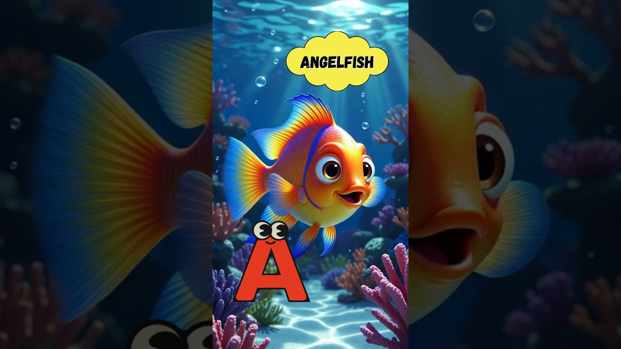 Песенка про морских животных A–H 🐋 | Изучение алфавита для малышей | Energypac Kids TV 