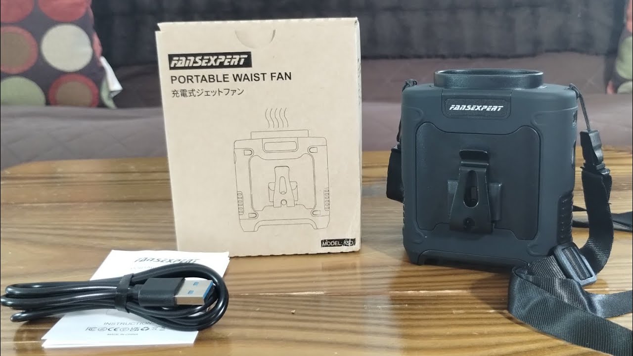 FANSEXPERT Portable Waist, and Neck Fan Review