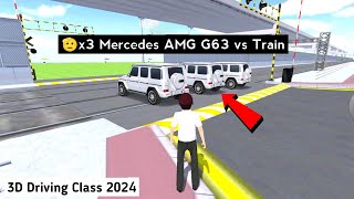 Mercedes AMG G63 vs Bullet Train - 3D Driving Class 2024 - Best Android Gameplay screenshot 4