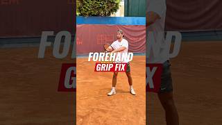 The Semi-Western Forehand Grip (Fix This) #tennis #tennisforehand #forehand #tennisplayer