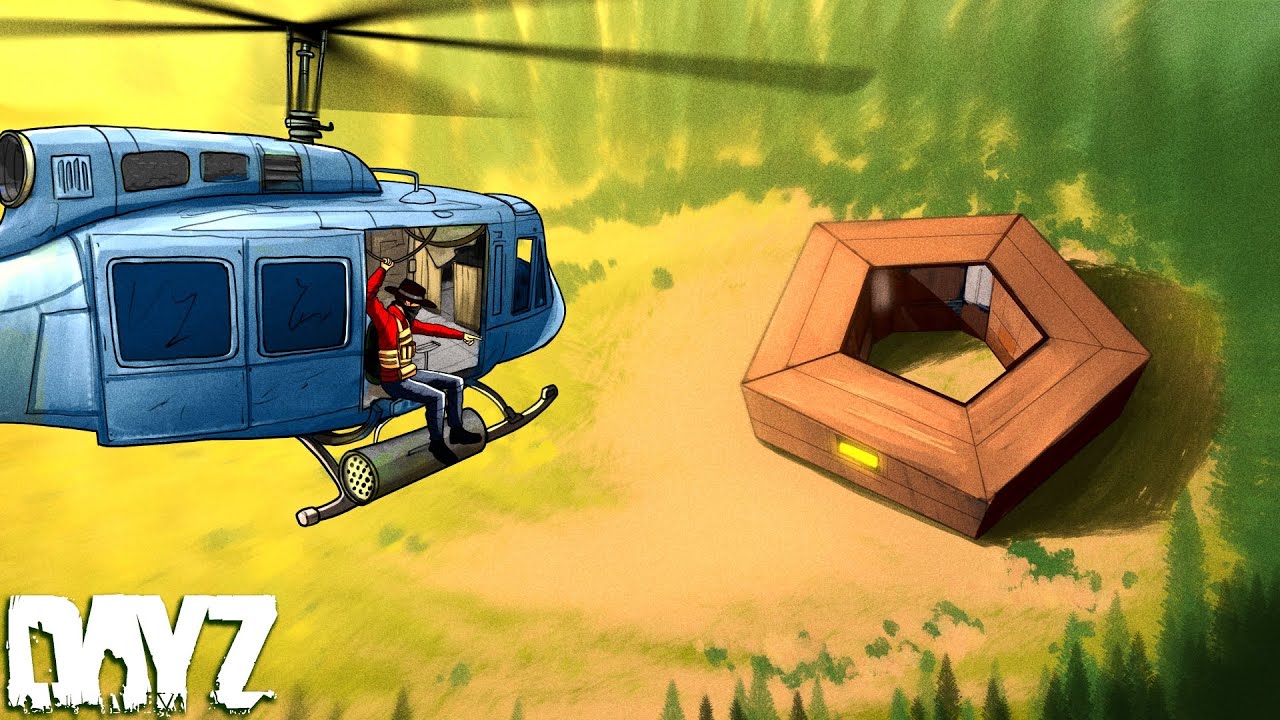 Raiders FEAR This PENTAGON Base Design in DayZ