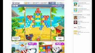 Bubble Island Gameplay - Facebook Gogetasuperx