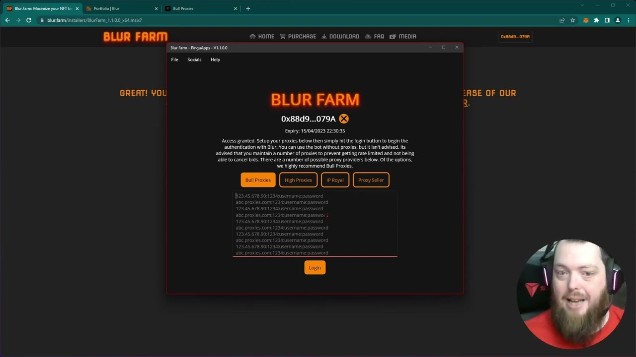 Blur Farm - Overview - V 1.1.0.0