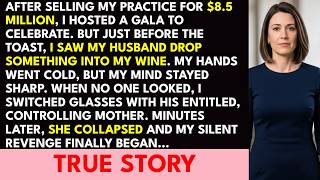 I Sold My Medical Practice for $8.5M, Then Saw My Husband Slip Something Into My Wine—So I Built ...