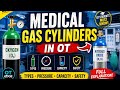 Medical Gas Cylinders Explained | Types, Color Coding, Capacity &amp; Pressure 