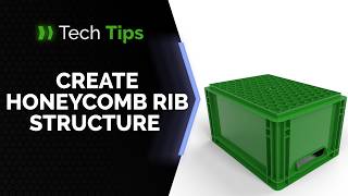 How to Create Honeycomb Rib Structure in Onshape - Tech Tip