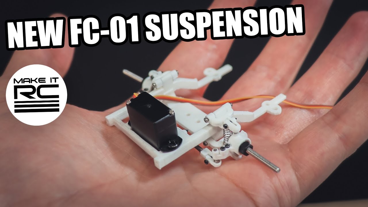 New 3D Printable RC Suspension for 1/24 and 1/25 Scale Cars YouTube