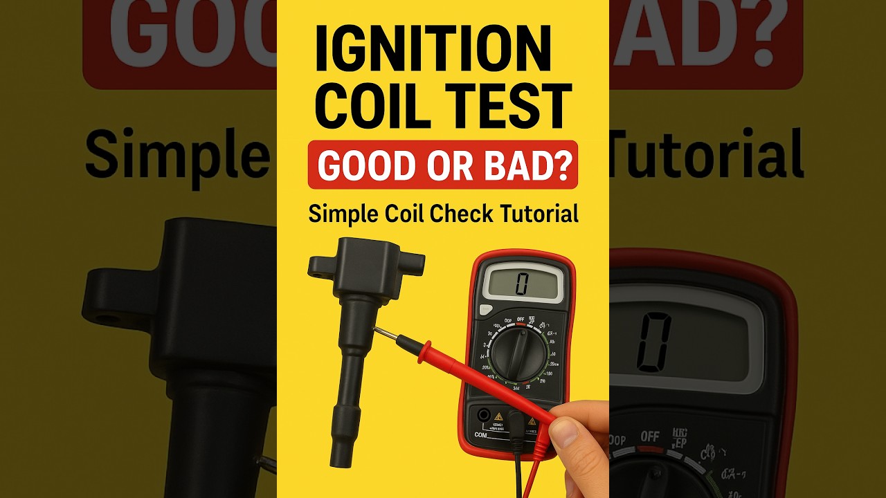 ⚡ Easy Way to Test a Bad or Good Ignition Coil@AutomotiveChannelAhmadi