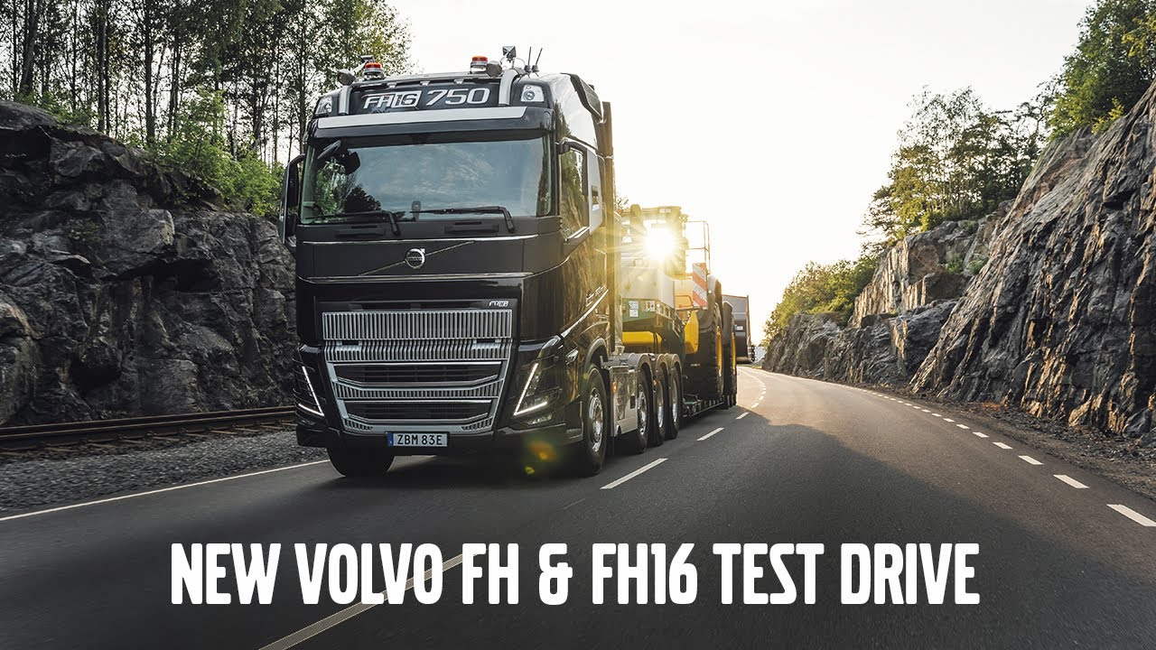 Volvo Trucks Test drive of the Volvo FH & FH16 (some features and how