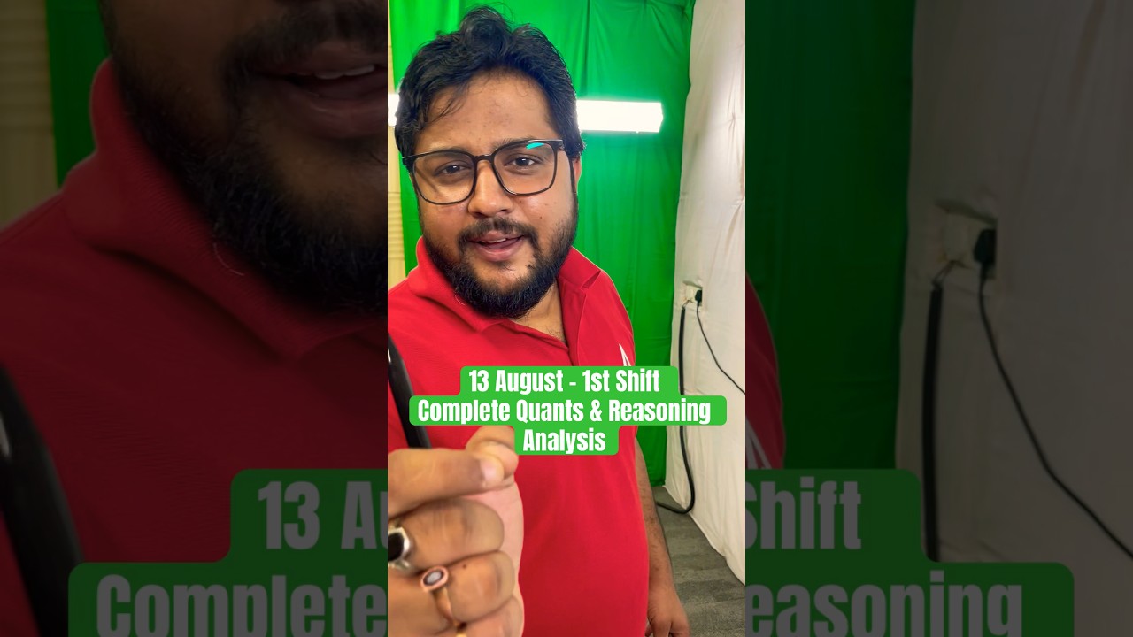 13 August - 1st Shift Complete Quants & Reasoning Analysis🟢 