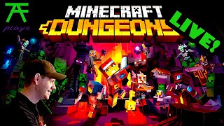 The End Finale!? LIVE! Minecraft Dungeons NEW Update Powered by Streamloots!