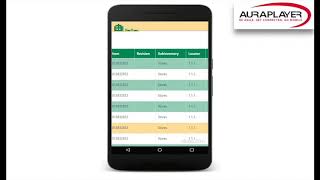 Oracle EBS Cycle Count on a Mobile Application  Live Demo - AuraPlayer
