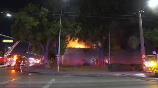 LACoFD Commercial Fire | VERNON, CA  6.23.21