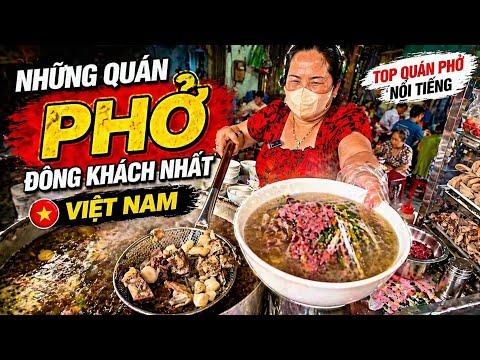 Độc đáo những QUÁN PHỞ rẻ và ngon ĐÔNG KHÁCH NHẤT ở SÀI GÒN và TIỀN GIANG