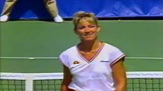 Chris Evert vs Patricia Tarabini US Open 1989 3rd Round Highlights (Epic Tennis Match)