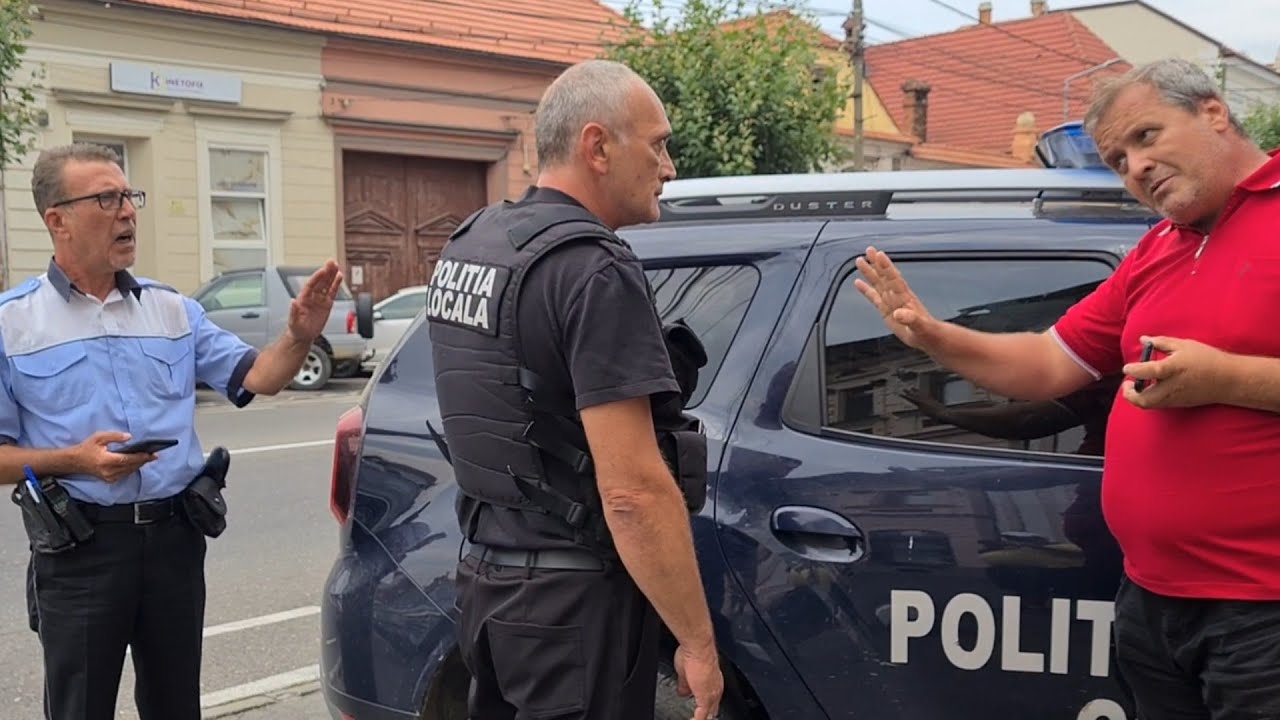 Activistul și Geană au făcut spectacol la Codlea ! O ilegalistă alertează poliția 112 !