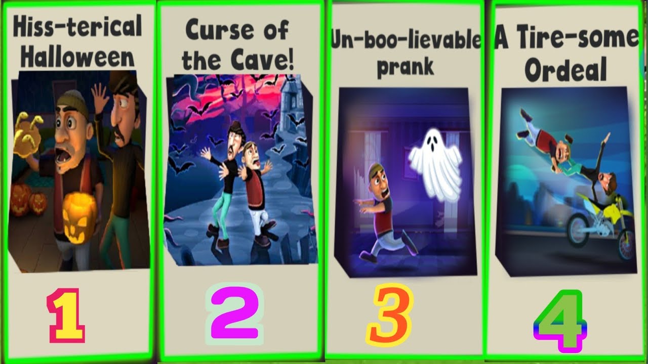 Scary robber home chash / Halloween 2023 / All chapter / walkthrough android & ios