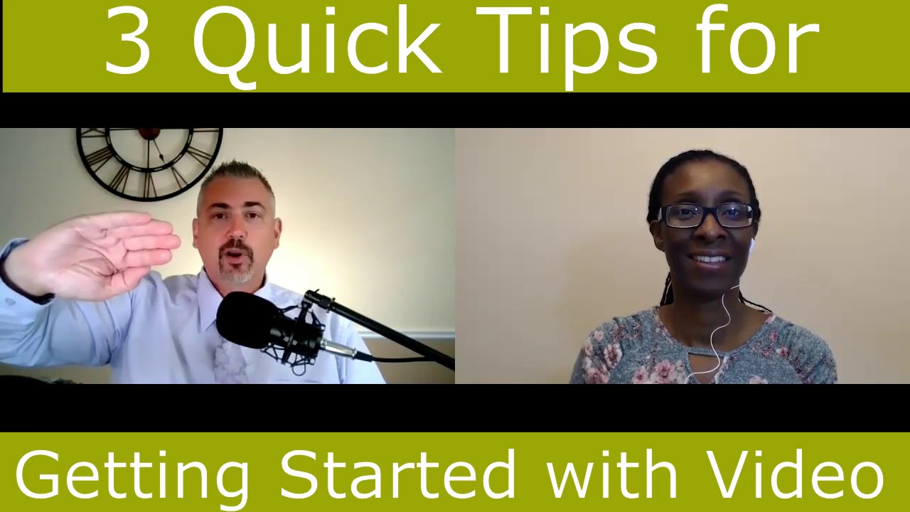 3 Tips to Getting Started with Video - YouTube