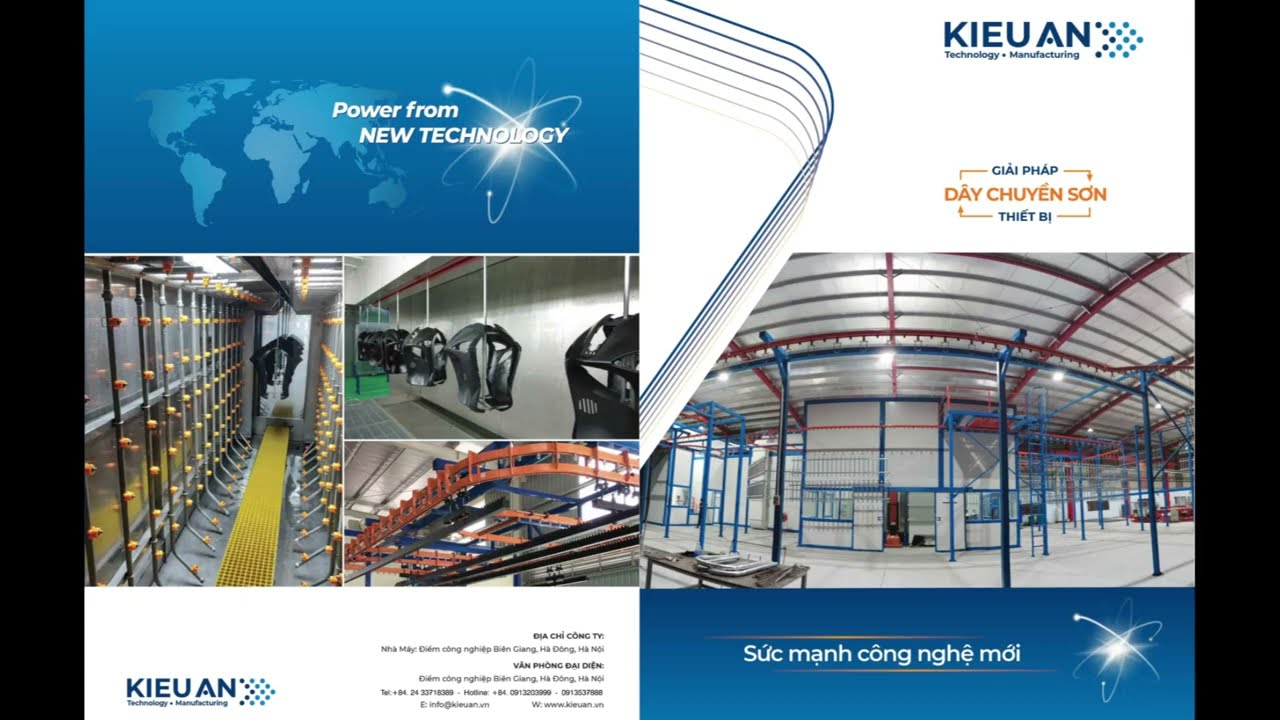 Hồ sơ năng lực Công ty Kiều An – Giải pháp chuyên gia cho dây chuyền sơn