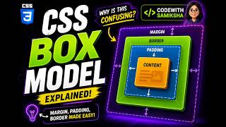 CSS Box Model Explained for Beginners | Margin, Padding & Border | CodeWithSamiksha