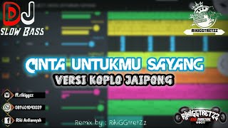 KOPLO SLOW - Cinta Untukmu Sayang || Cover by SARI SWEETY || Versi Koplo Jaipong