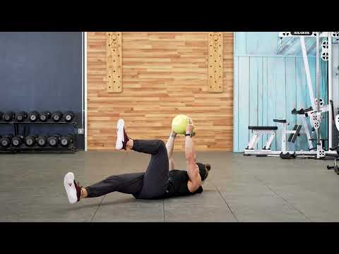 Kettlebell Deadbug